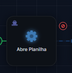 Badge de etapa condicional no canto do card