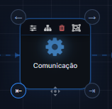 Empurrando o fluxo e trocando a posição de uma etapa